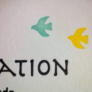 結婚式の招待状